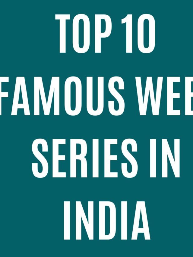 Top 10 famous web series in india !