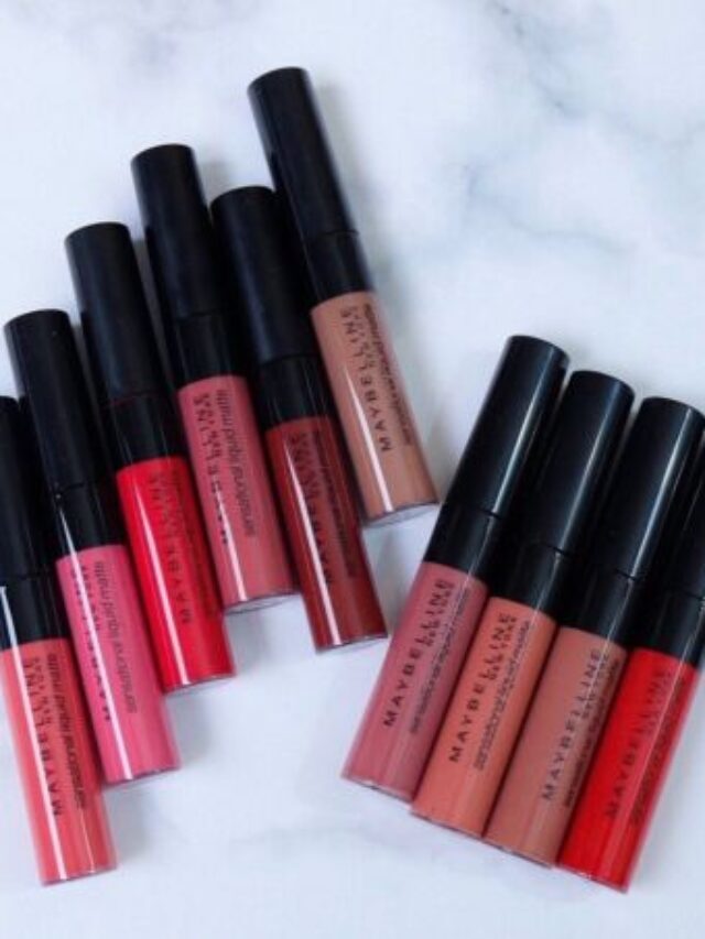 TOP 10 Maybelline products.