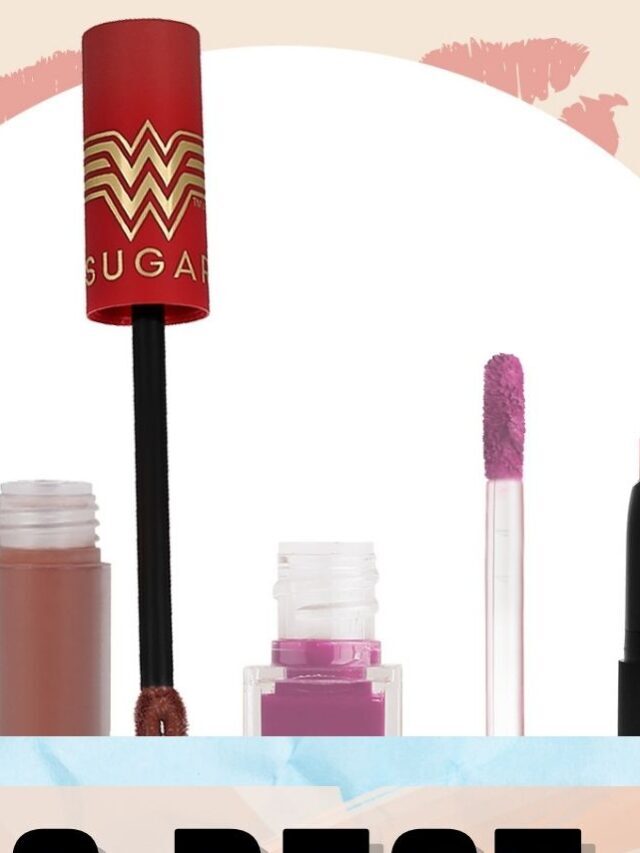 SEE THE 8 BEST LIPSTICK SHADE BY SUGAR COSMETICS