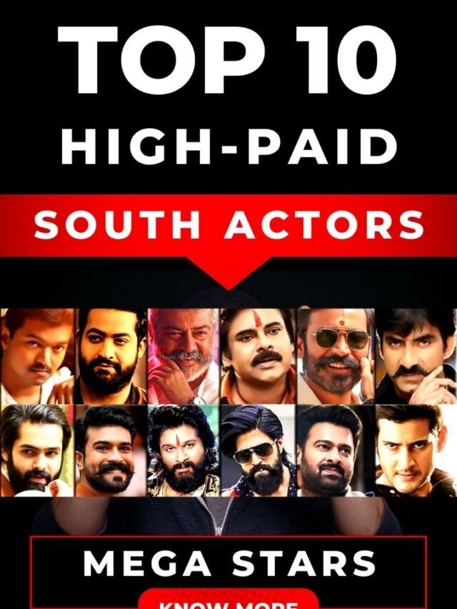 Top 10 High Paid actors in South India