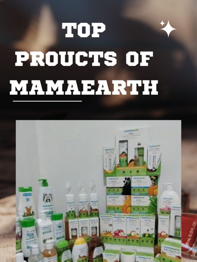 top 10 producrts of mamaearth