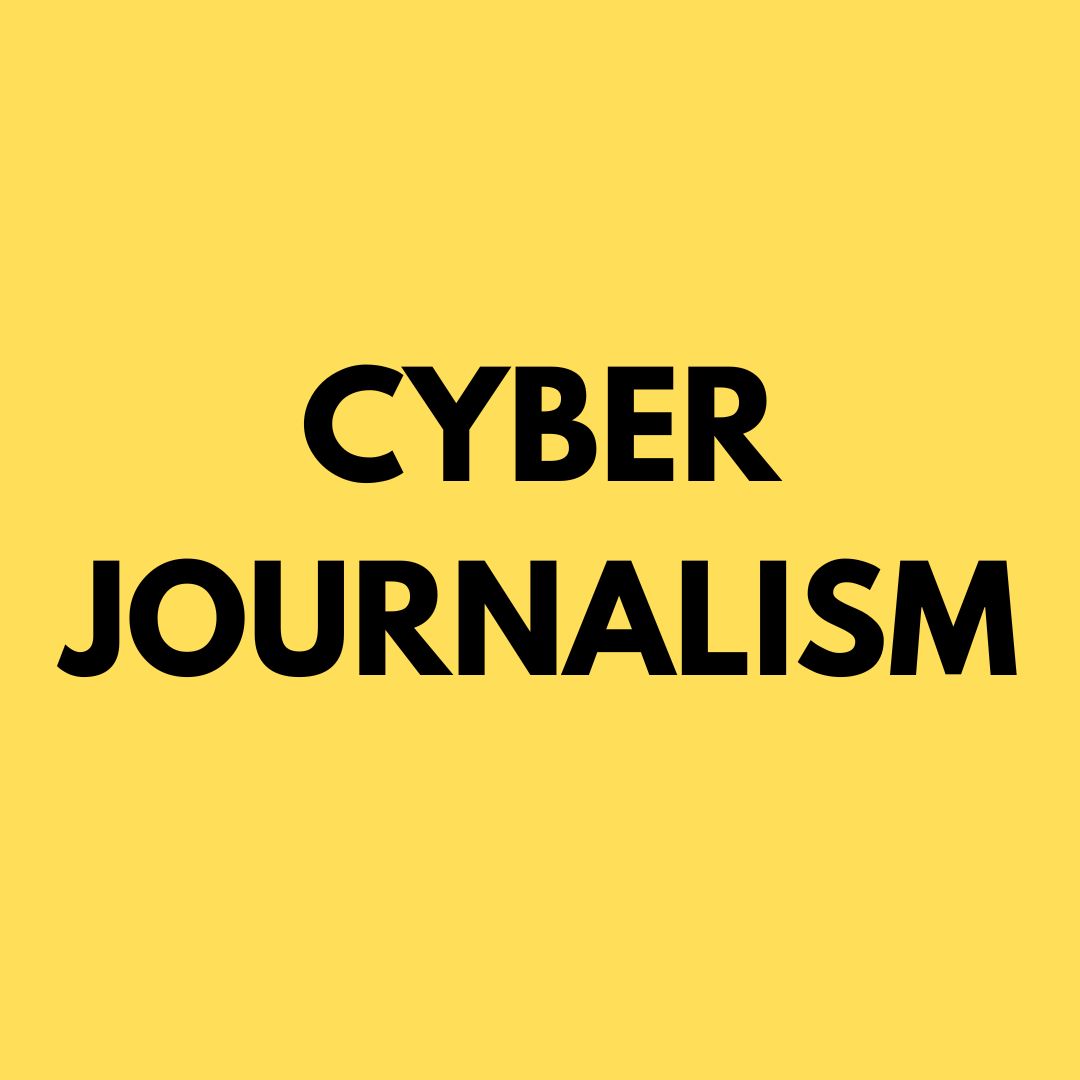What is cyber journalism