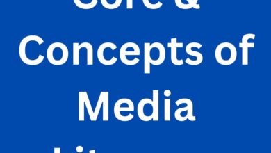 Core & Concepts of Media Literacy